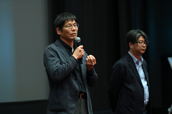 舞台挨拶の様子(堀川憲司氏)